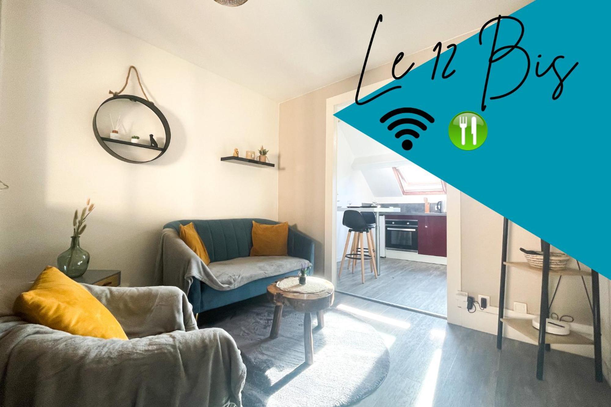 Le 12 Bis - Cosy Apartamento Cherbourg-en-Cotentin Exterior foto
